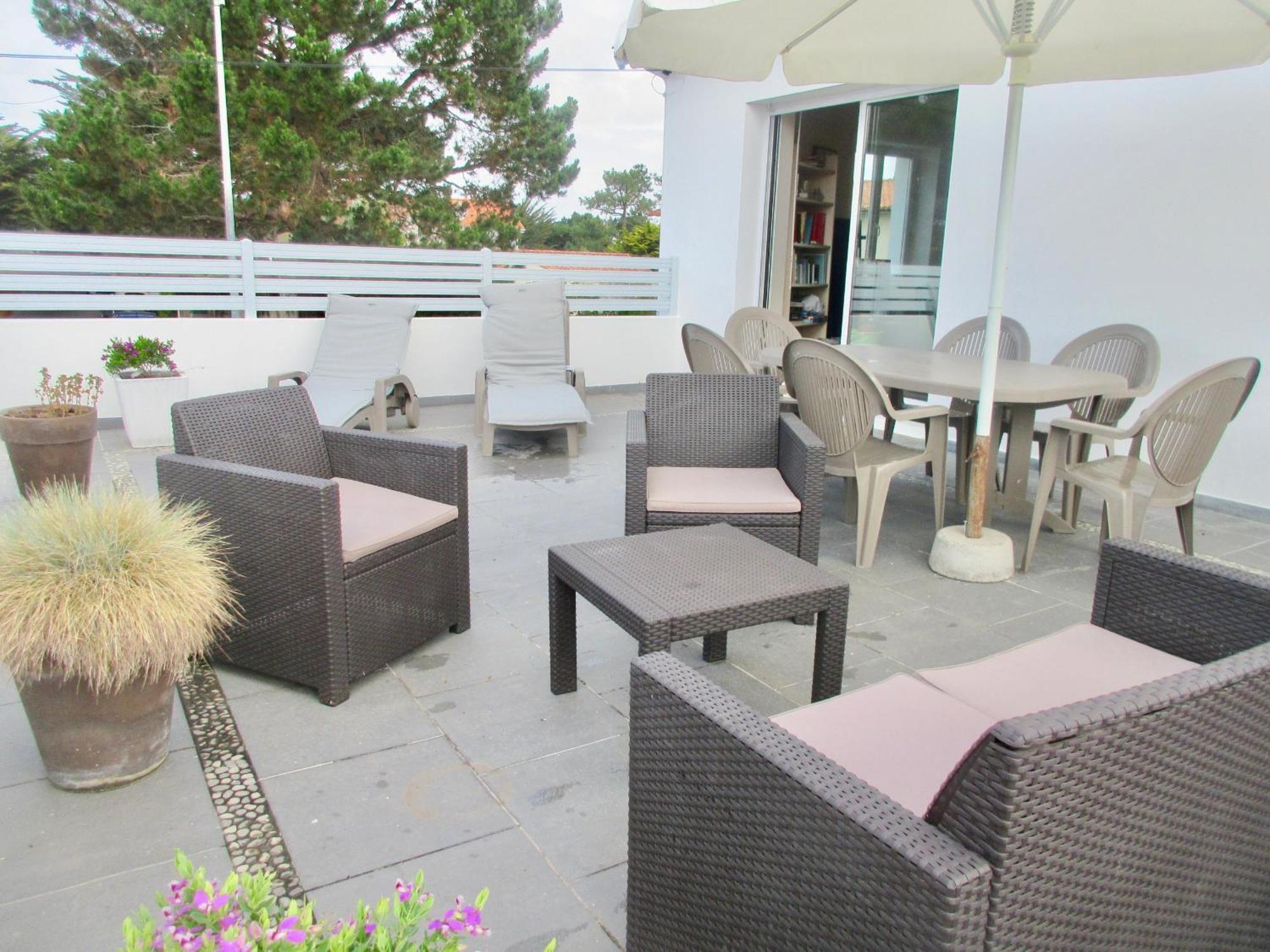 Maison Pour 6 - Jardin Et Terrasse - 300M Plage Bretignolles-sur-Mer Luaran gambar